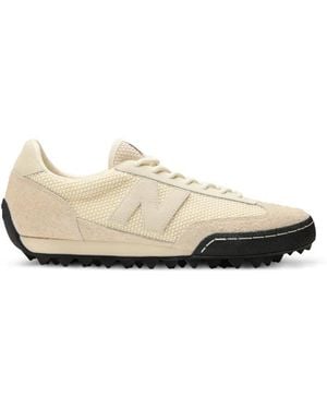 New Balance X Ald Gator Run Hairy Suede Sneakers - White