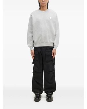 A Bathing Ape Ape Head Crew Neck Sweatshirt - Grey