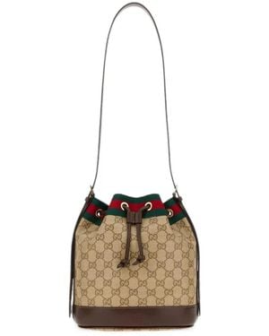 Gucci Bolso Bombonera Gg Supreme - Neutro