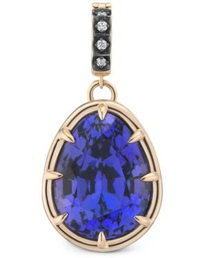 MINED+FOUND Supernova Tanzanite And Diamond Pendant - Blue
