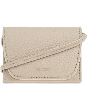 LIE STUDIO Leather Mini Bag - Natural