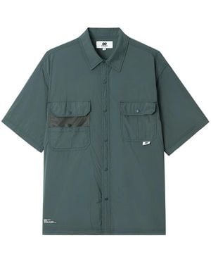 Chocoolate Camicia Con Inserti - Blu