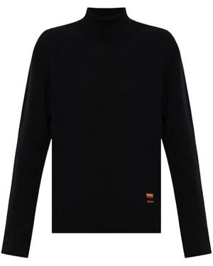 Paul Smith Turtleneck Cashmere Jumper - Black