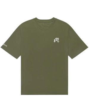 Malbon Golf T-Shirt Bermuda À Logo Brodé - Green