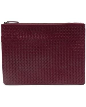 Dragon Diffusion Geweven Clutch - Paars