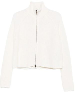Lisa Yang Zip-up Cardigan - ホワイト