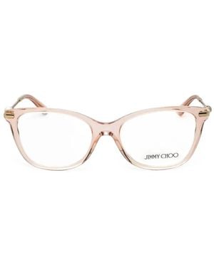 Jimmy Choo Cat-Eye Frame Glasses - Natural