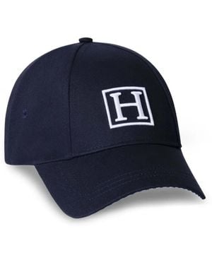 Hackett Logo-Embroidered Baseball Cap - Blue