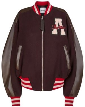 The Attico Bomber Jackets - Red