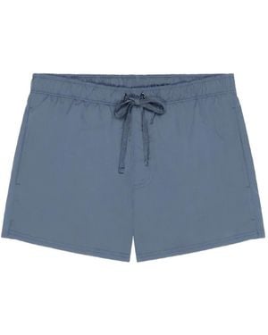 Givenchy Costume Da Bagno Con Ricamo Paris - Blu