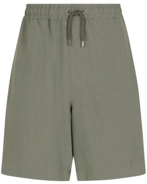 Giorgio Armani Drawstring-Waist Trousers - Grey