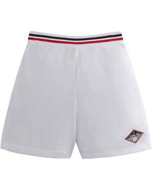 Kith X Wilson Stripe-Detail Shorts - White