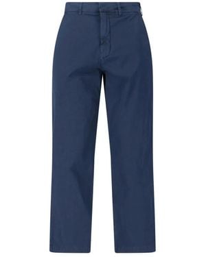 RANRA Chino Mit Logo - Blau