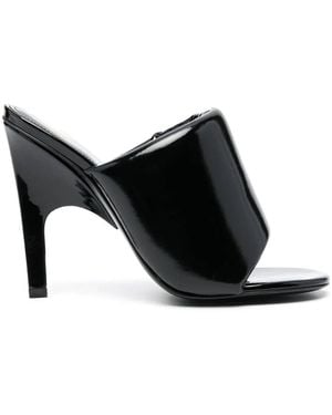 The Attico Rem Sandals - Black