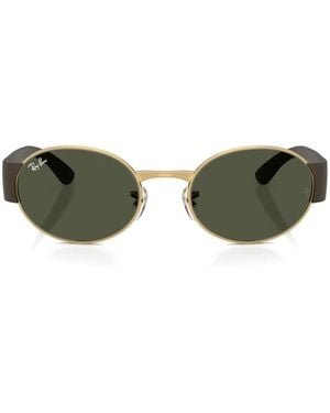 Ray-Ban Oval-Frame Sunglasses - Green