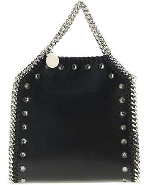 Stella McCartney Tiny Falabella Chain Mini Bag - Black