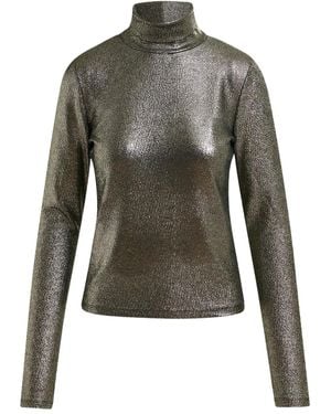 Essentiel Antwerp T-Shirt mit Rollkragen - Grün