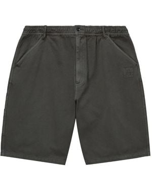 Alpha Industries Utility-Shorts Mit Aufgesetzter Tasche - Grau