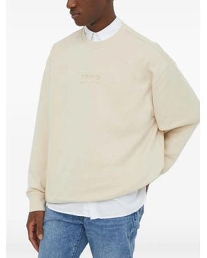 Levi's Embossed Sweatshirt - White