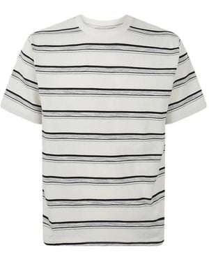 Carrera Striped T-Shirt - Gray