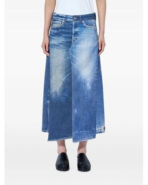 Our Legacy Denim Midi Skirt - Blue