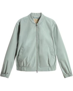 Woolrich Summer Bomber Jacket - Blue