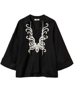 Twinset Woven Blouse - Black