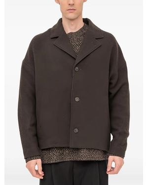 DEVOA Sailorjas Met Enkele Rij Knopen - Grijs