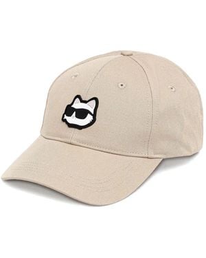 KARL LAGERFELD Ikon Choupette Cap - Natural