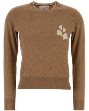 Isabel Marant Graphic-Detail Jumper - Brown