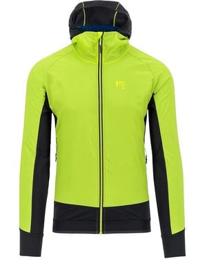 Karpos Lavaredo Hooded Panelled Jacket - Green