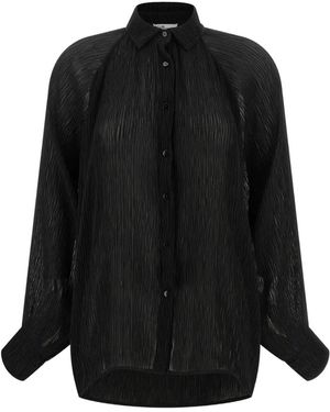 ALLIS BEACHWEAR Chemise Plissée - Black