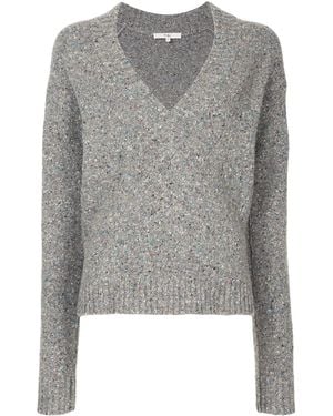 Tibi Eco Tweedy Sweater - Gray