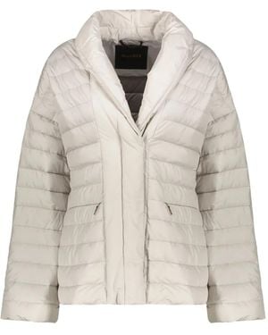 Moorer Quilted-Pattern Puffer Jacket - Natural