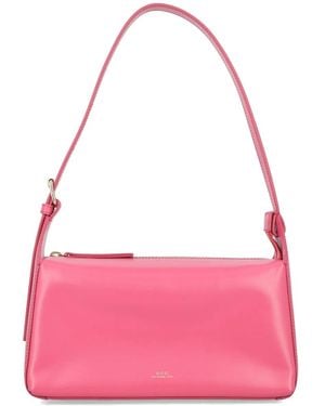 A.P.C. Sac Virginie Baguette - Pink