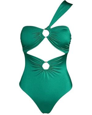 SOFIA ERHAN Costume Intero Monospalla - Verde