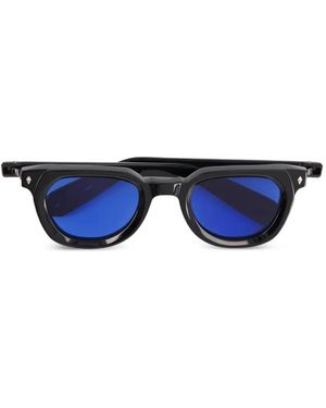 Sato Eyewear Keid Rounded-Frame Sunglasses - Blue