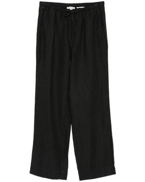 Marc O' Polo Drawstring Elasticated-Waistband Pants - Black