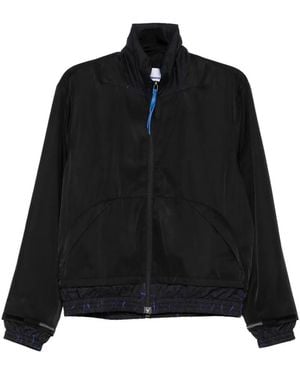 Adererror Graphic-Print Paneled Jacket - Black