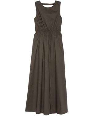 THE GARMENT Cyprus Sleeveless Gathered Dress - Natural
