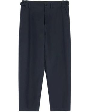 Lemaire Adjustable-Waist Trousers - Blue