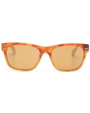 Brunello Cucinelli Rectangle-Frame Sunglasses - Pink