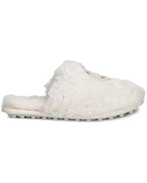 MICHAEL Michael Kors Slippers Ada De Pelo Sintético - Blanco