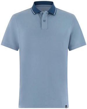 BOGGI Polo En Piqué - Bleu