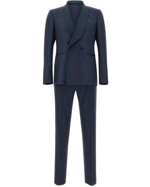 Tagliatore Bruce Suit - Blue