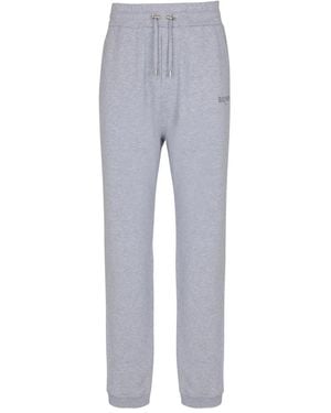 Balmain Trainingsbroek Met Logoprint - Grijs