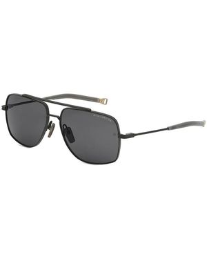 Dita Eyewear Lsa-138 Double-Bridge Pilot Sunglasses - White
