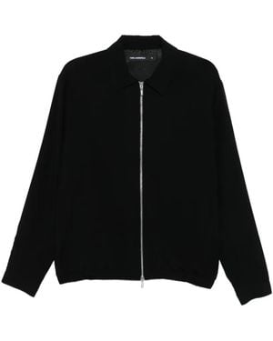 KARL LAGERFELD Veste À Fermeture Zippée - Black