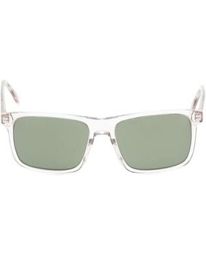Vuarnet Belvedere Rectangle-Frame Sunglasses - Green