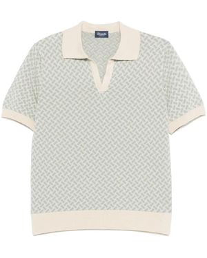 Drumohr Razor Blade Tシャツ - ホワイト
